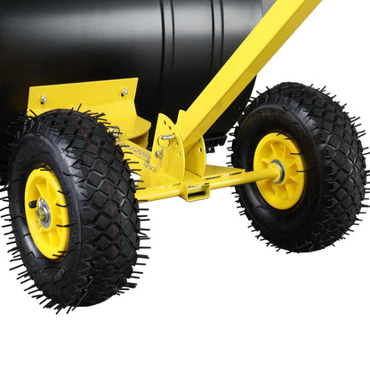 OverPatio Snow Shovels Heavy Duty Snow Pusher Large Blade Plow Snow Remove Tool with Adjustable Handle
