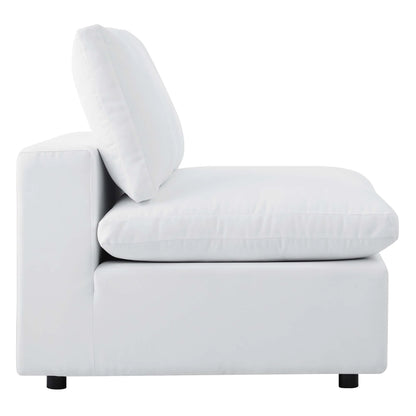 Modway Commix Sunbrella Outdoor Patio Sofa in White
