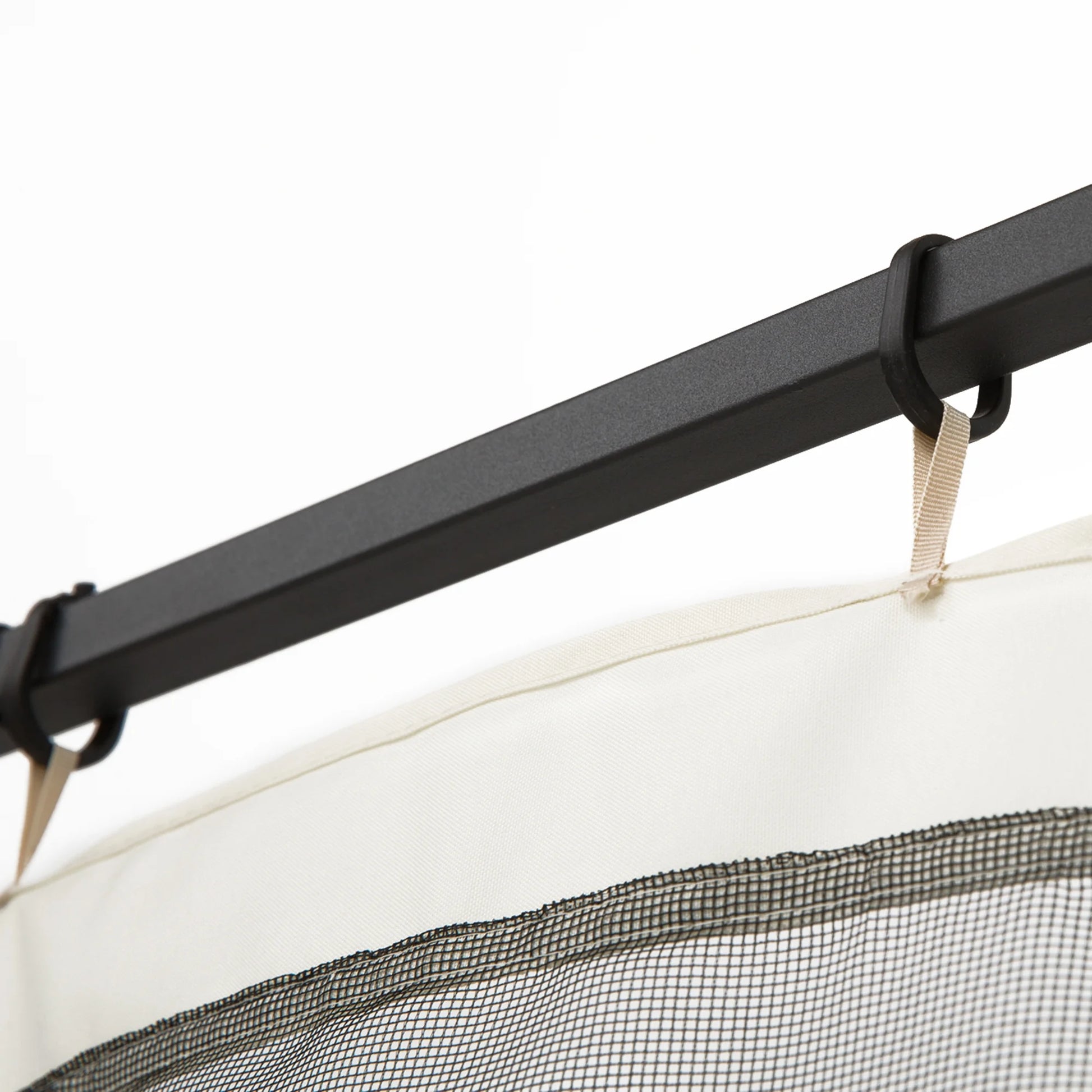 CoSoTower 10' X 13' Replacement Mesh Sidewall Netting for Patio Gazebos and Canopy Tents with Zippers (Sidewall Only), Cream