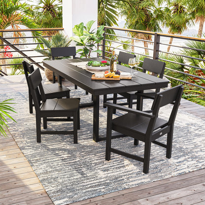 POLYWOOD Westport 7-piece Outdoor Patio Dining Set