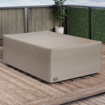 Outdoor Rectangular Patio Table Set Cover
