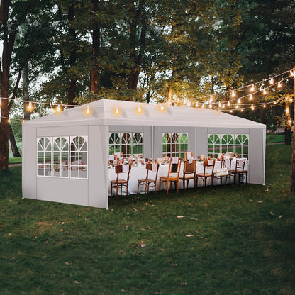 Veado 10'x30' Party Wedding Outdoor Patio Tent Canopy Heavy Duty Gazebo Pavilion