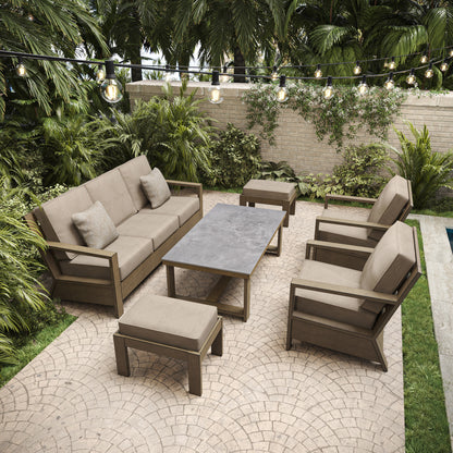 Agio Marlow 6-piece Outdoor Patio Seating Set