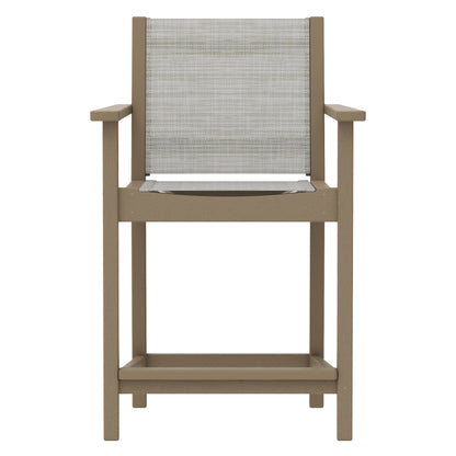 POLYWOOD Camden 3-piece Outdoor Patio High Dining Set