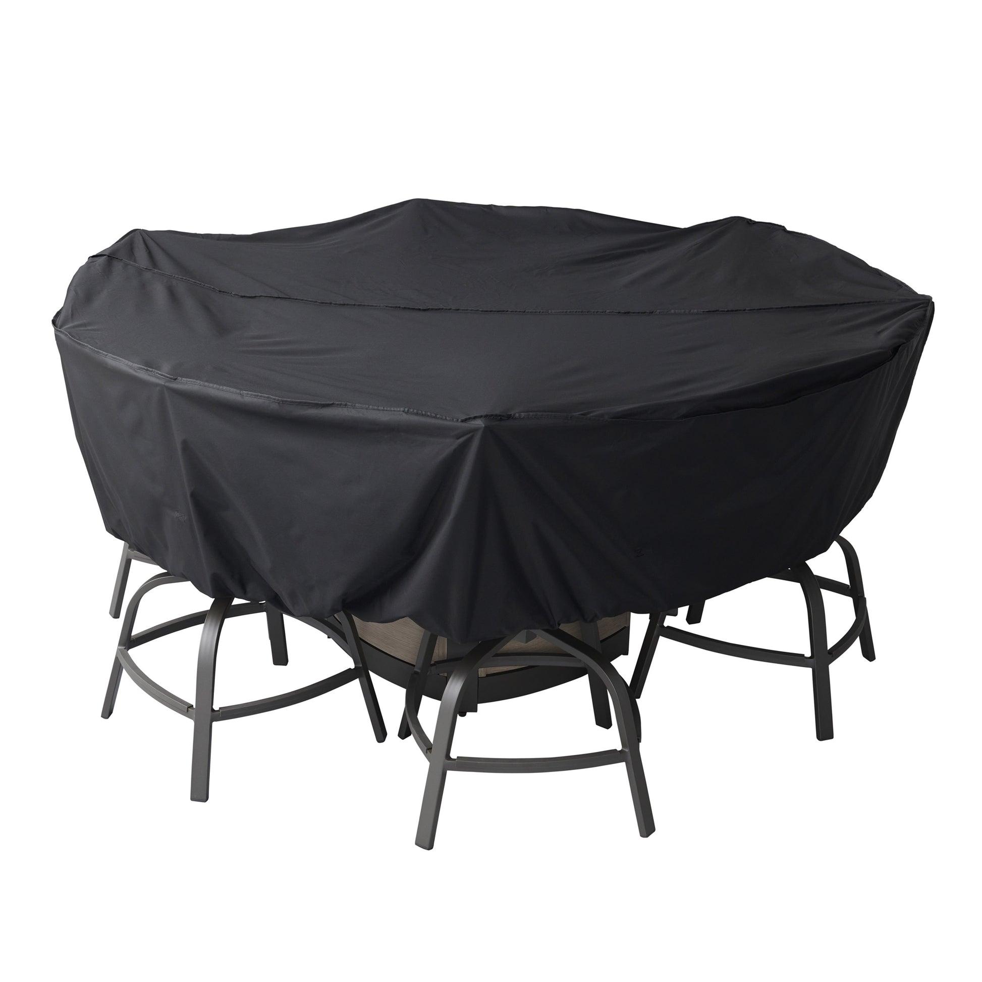 Agio Nicolet 7-piece Fire Outdoor Patio High Dining Set