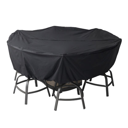 Agio Nicolet 7-piece Fire Outdoor Patio High Dining Set