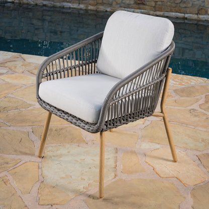 SunVilla Charme 3-piece Outdoor Patio Dining Set