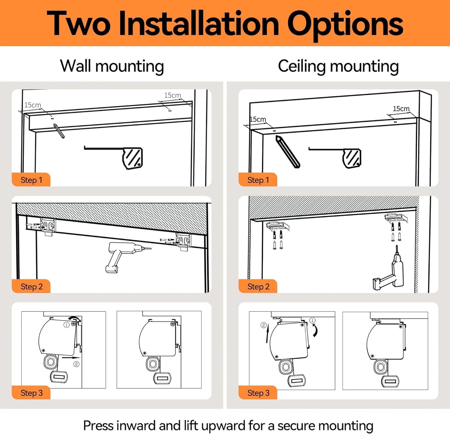 Superjoe Outdoor Roller Shade for Patio, Cordless Blackout Waterproof Blind, UV Block, 4'L x 6'W