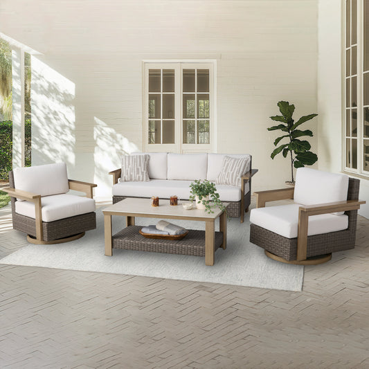Agio Juniper 4-piece Patio Seating Set