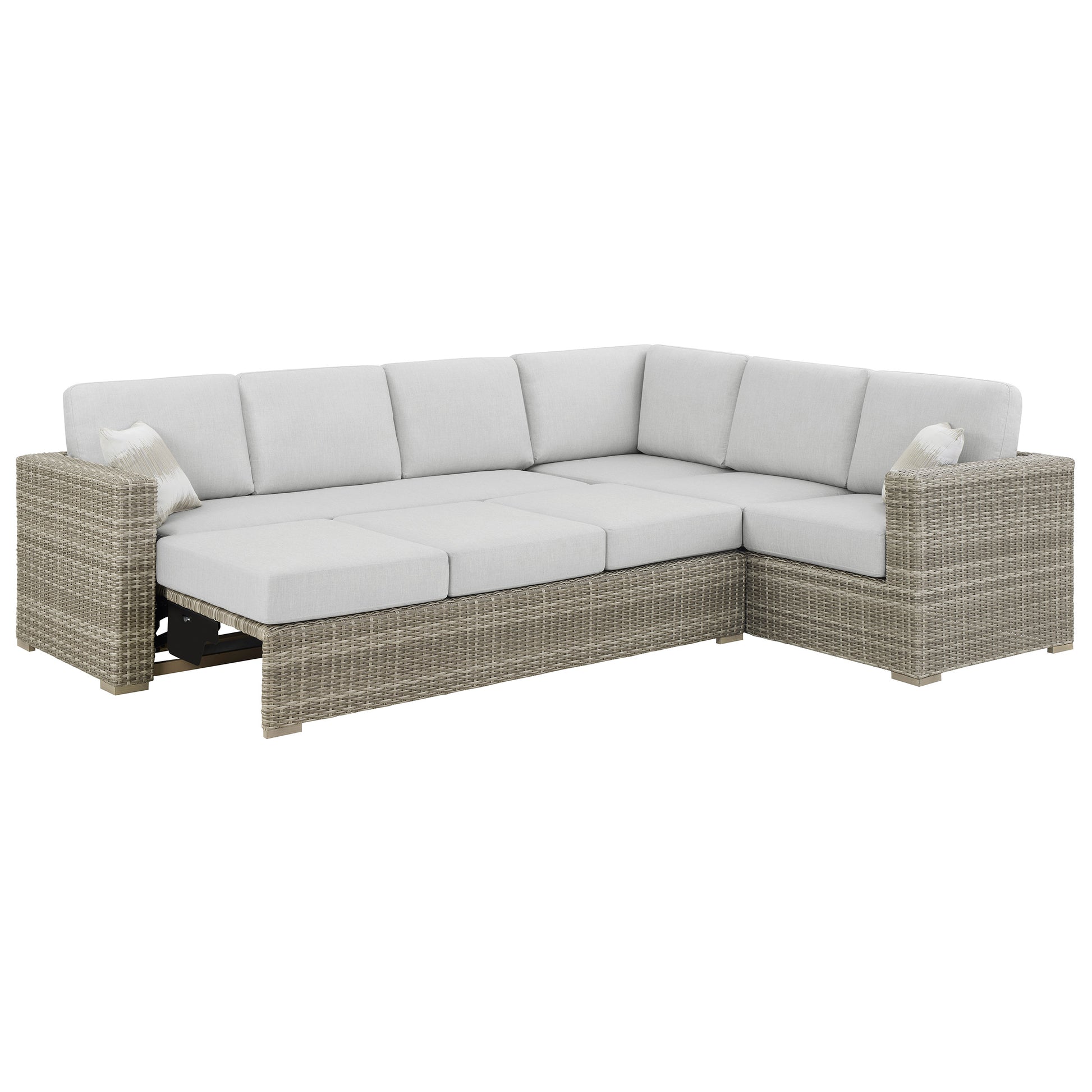 Thomasville Dillard 3-piece Convertible Outdoor Patio Sectional