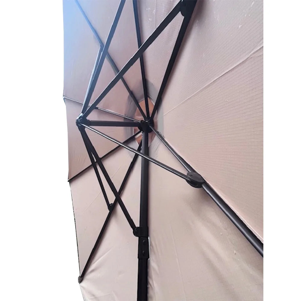 Garden Winds Replacement Canopy Top Cover Compatible with The Abba Patio 11' Round Umbrella - RipLock 350