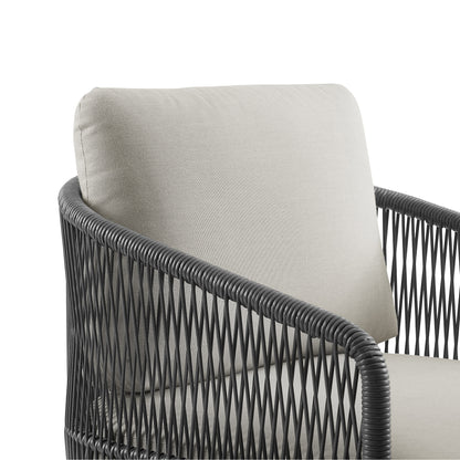 Henredon Annalise Outdoor Patio Swivel Lounge Chair
