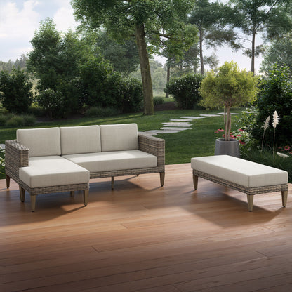 Thomasville Mira 3-piece Outdoor Patio Reversible Sectional