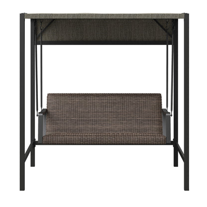 Agio Menlo Woven Patio Swing