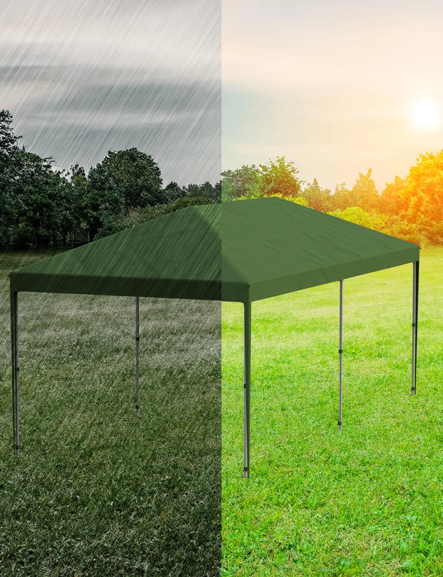 Huloretions 10x10FT Pop Up Canopy Tent,Folding Heavy Duty Commercial Canopy Tent Outdoor Vendor Party Tent Waterproof Gazebo Shelter For Patio Outdoor Party Events,Height Adjustable Shelter Gazebos