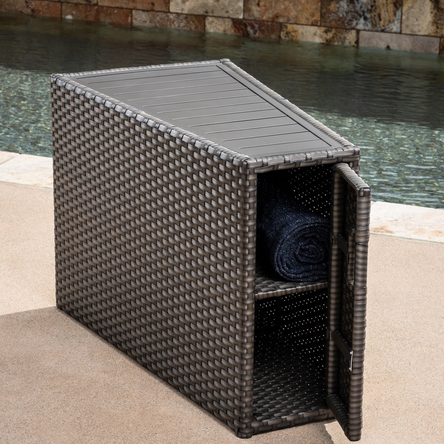 Grand Leisure Sidney 6-piece Fire Outdoor Patio Seating Set