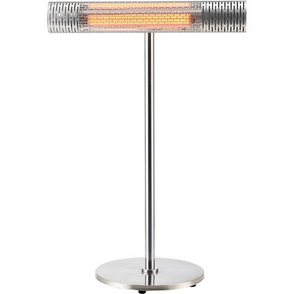 Infrared Patio Heater With Remote Control, Free Standing, 1500W, 30-3/4"L
