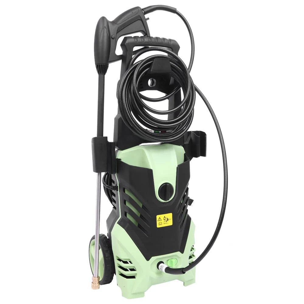 Seizeen Electric Pressure Washers - Max 3000 PSI High Power Washer, 1.7 GPM Power Washers Electric Powered with 5 Nozzles, Foam Cannon, Hose Reel, Car Motorcycle Water Washer for Deck/Driveway/Patio