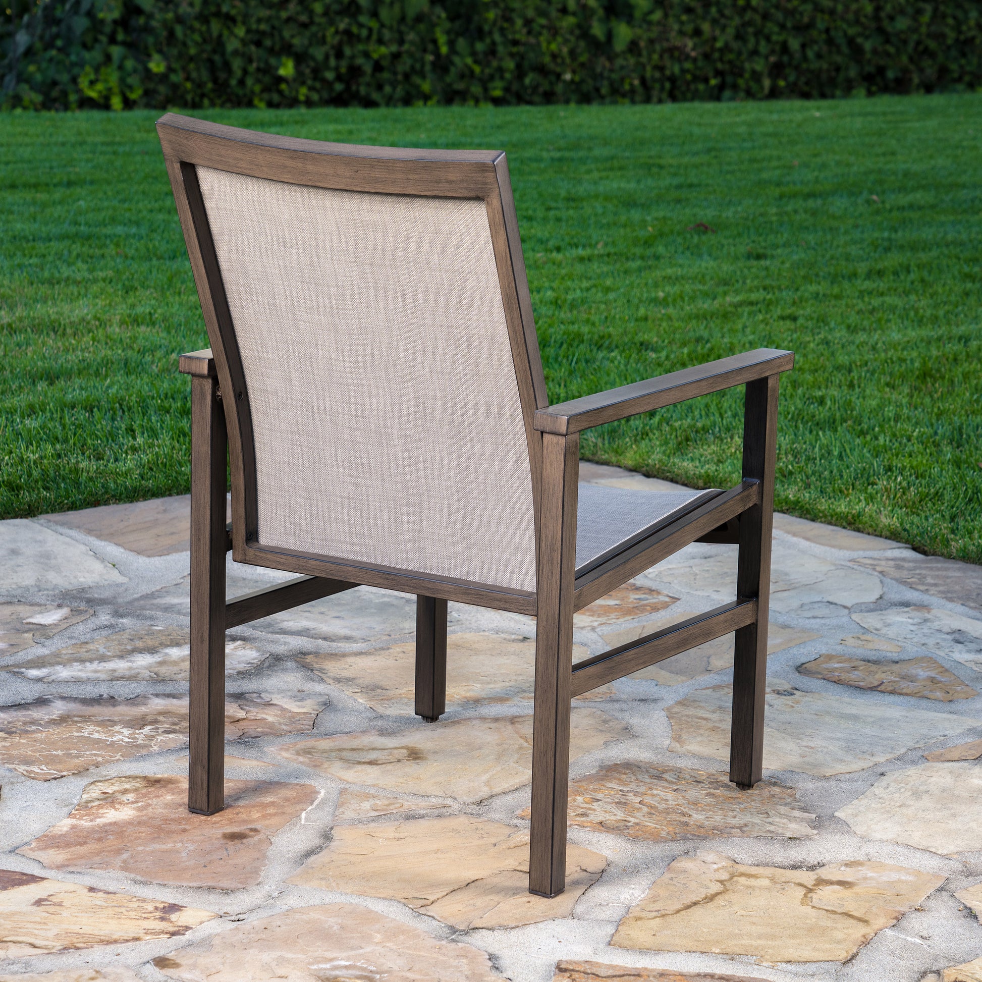 SunVilla Royce 9-piece Sling Outdoor Patio Dining Set