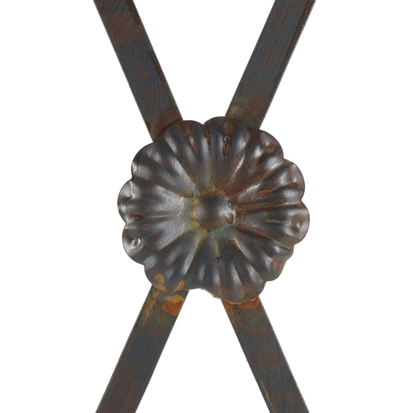 SAFAVIEH Mizell Outdoor Patio Moon Gateway, Antique Black
