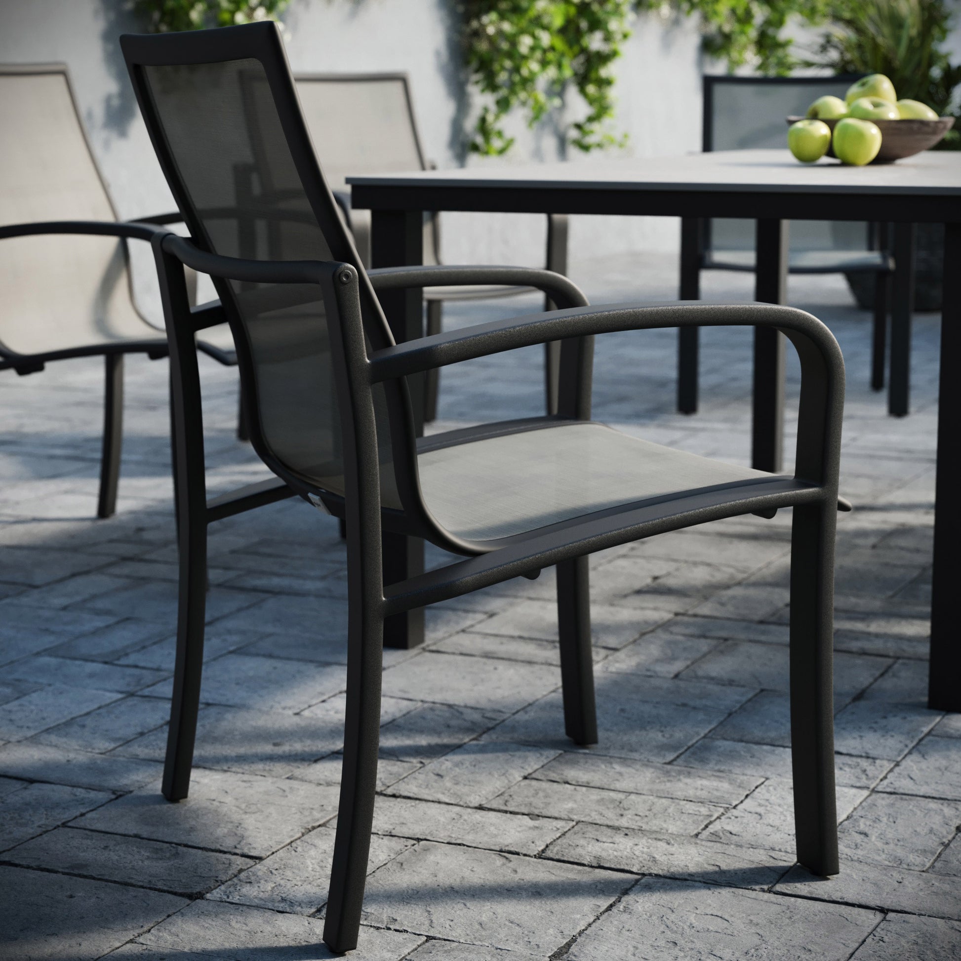 Agio Maxwell 7-piece Outdoor Patio Sling Dining Set