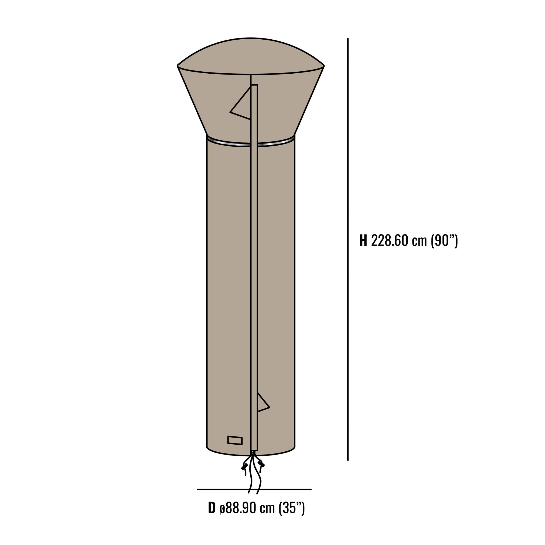 Outdoor Patio Heater Cover