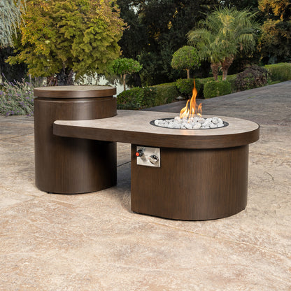 MoDe Odessa 4-piece Outdoor Patio Deep Seating Set