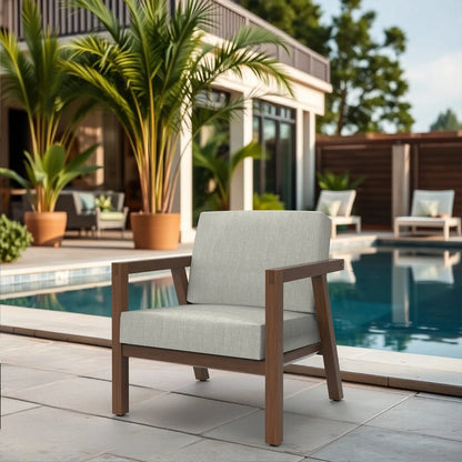 Covers& All Outdoor Sunbrella Deep Seat Cushion Set, Water, UV & Fade Resistant Patio Chair Cushions, High-Density 5" Thick Seat & Back Cushions for Outdoor Furniture