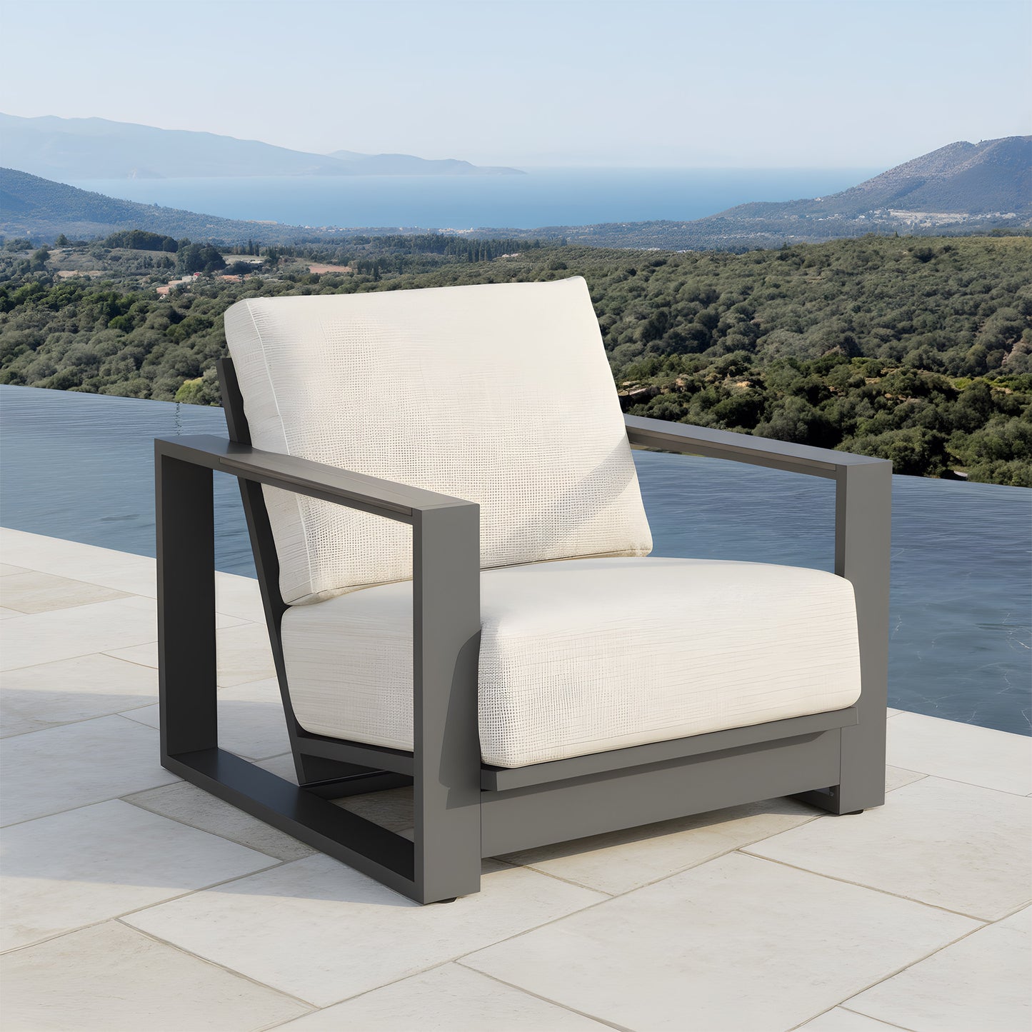 Veranda Classics Milan 4-piece Deep Outdoor Patio Seating Set