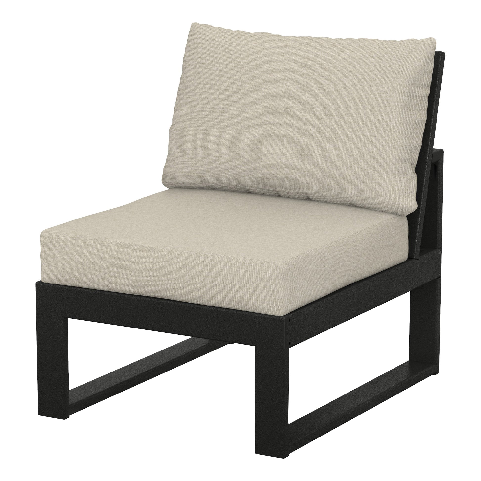 POLYWOOD Westport 7-piece Fire Modular Outdoor Patio Seating Set