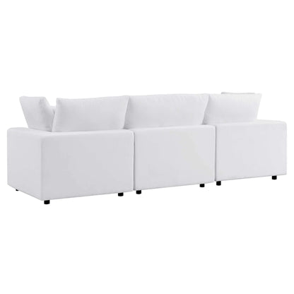 Modway Commix Sunbrella Outdoor Patio Sofa in White
