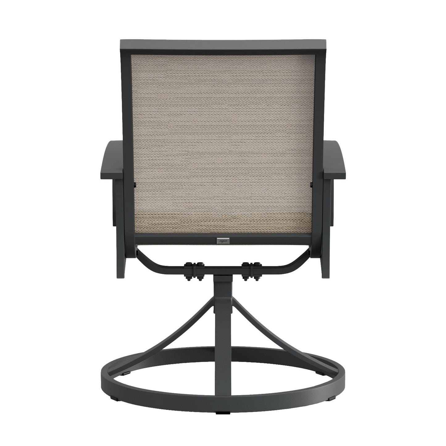 Agio Clearfield 7-piece Sling Fire Outdoor Patio Dining Set