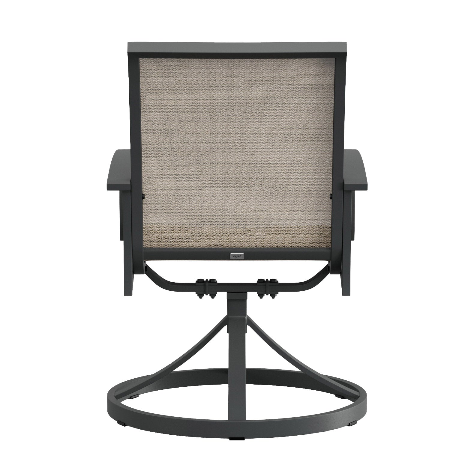 Agio Clearfield 7-piece Sling Fire Outdoor Patio Dining Set