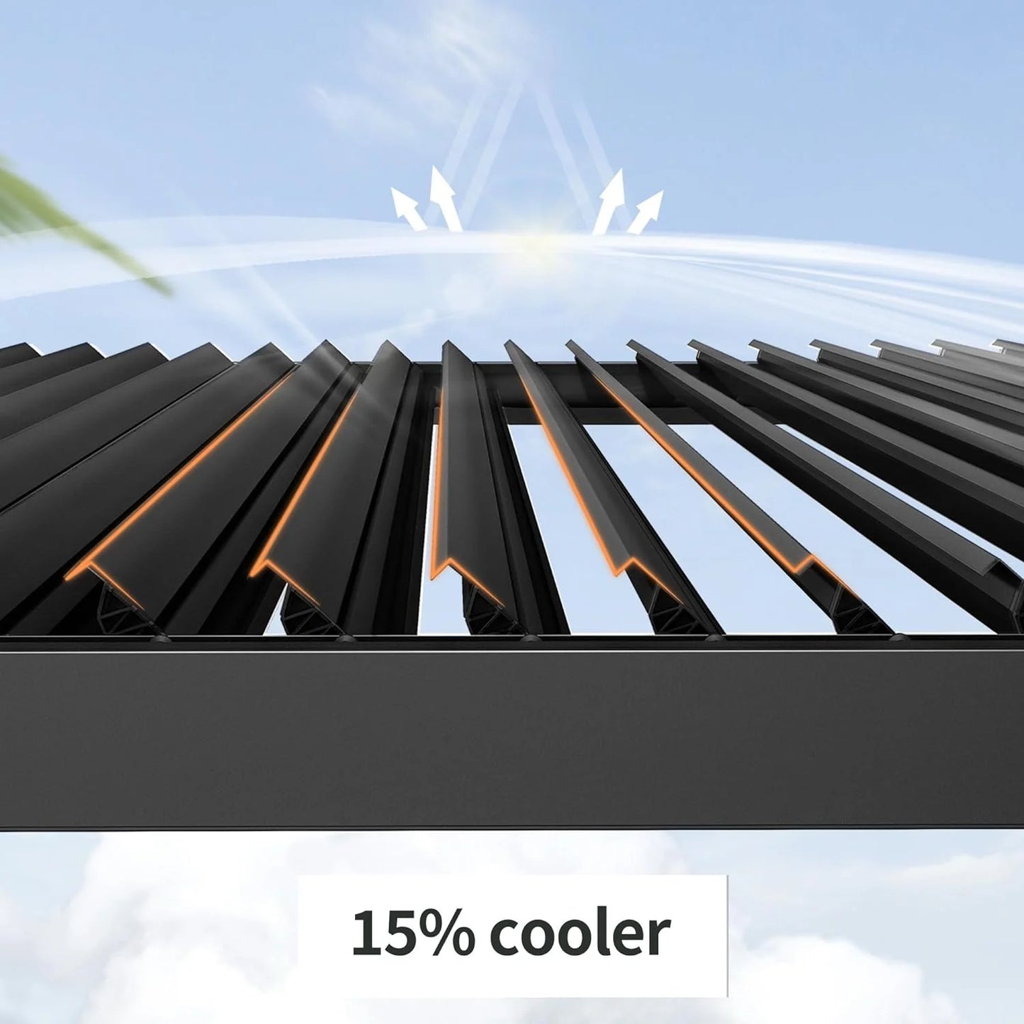 GAZEBETER 10' x 20' Louvered Pergola, Outdoor Aluminium Pergola with Adjustable Roof, Curtains and Netting, Hardtop Gazebo for Patio, Deck, Garden, Yard, Beach, White