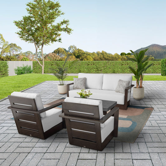 Agio Bentley 4-piece Outdoor Patio Seating Set