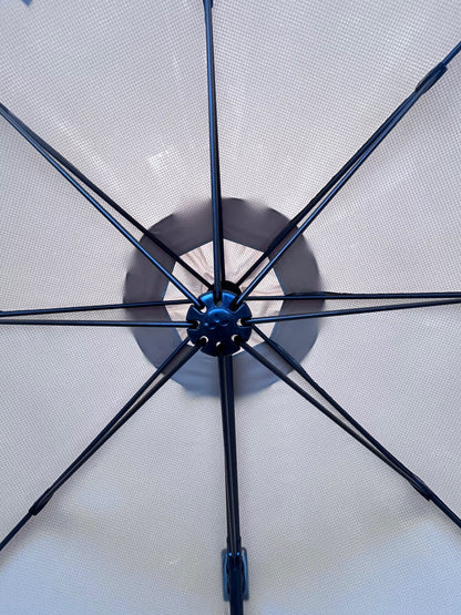 Garden Winds Replacement Canopy Top Cover Compatible with The Abba Patio 11' Round Umbrella - RipLock 350