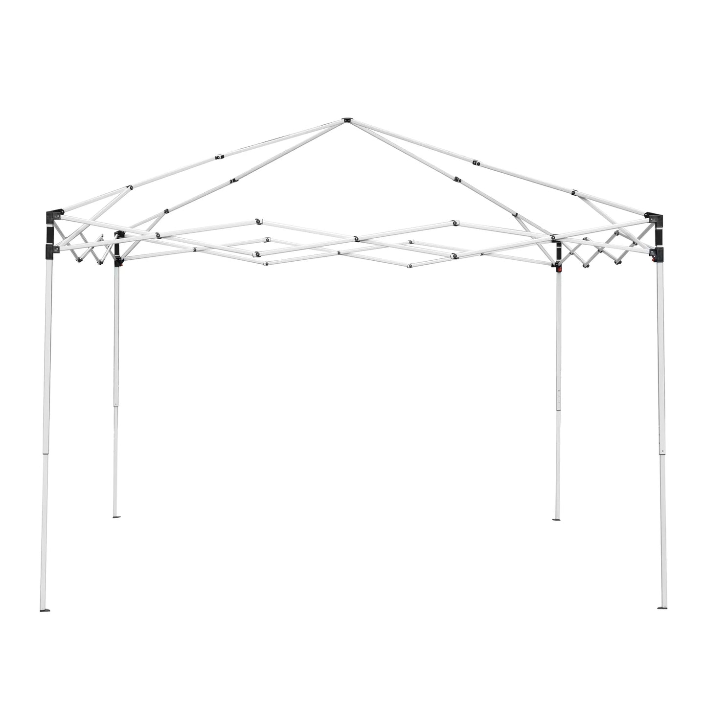 NALYL Canopy Tent, 10X10 FT Pop Up Canopy Outdoor Instant Tent Slant Legs with Carrying Bag, Portable Gazebo Shelter for Patio Deck Garden and Beach