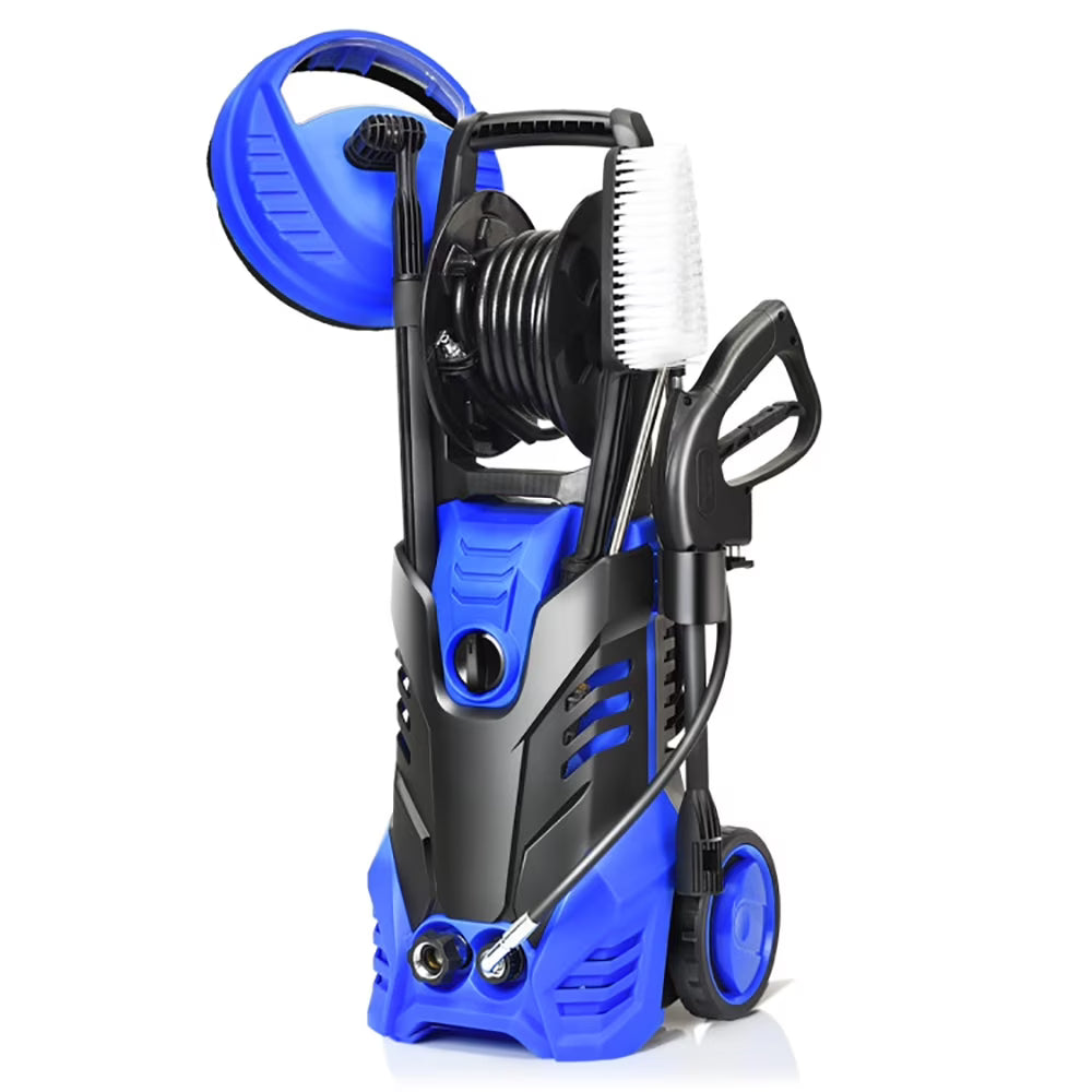 Spaco 3000 PSI Electric High Pressure Washer With Patio Cleaner, Outdoor Tools for Garden, Garden Care Tools-Blue