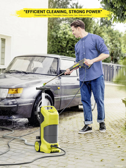 Electric Pressure Washer 5000PSI-Max 3.2GPM Electric Power Washer with Touch Screen 3 Levels of Adjustment Effortlessly Car Water Washer for Home Patio