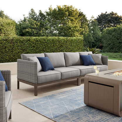 Sirio Palermo 5-piece Fire Outdoor Patio Seating Set