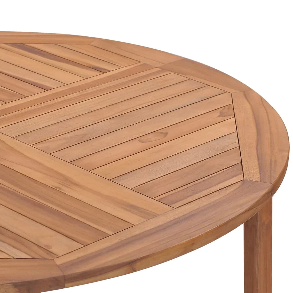 vidaXL Patio Dining Table ?43.3"x29.5" Solid Wood Teak