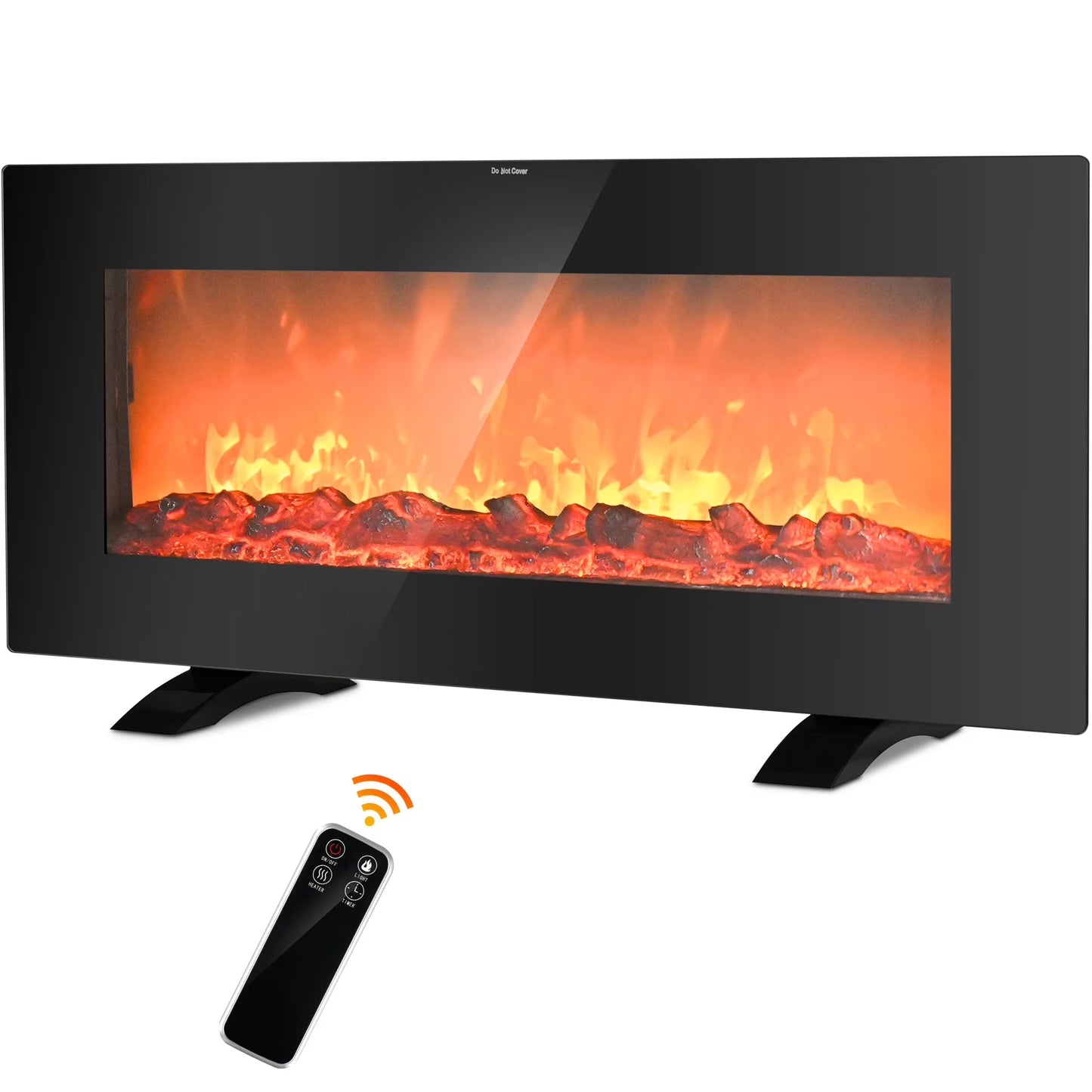 Airo Comfort Electric Outdoor Infrared Patio Heater - 500/1000/1500W with Remote