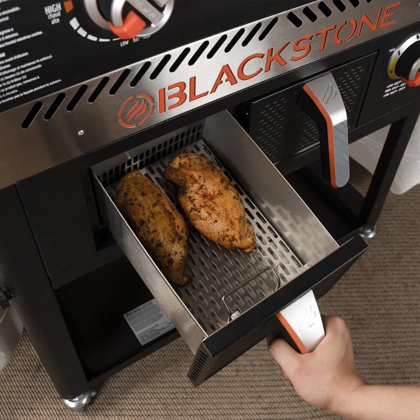 Blackstone Patio Series 2-Burner 28" Griddle with Air Fryer