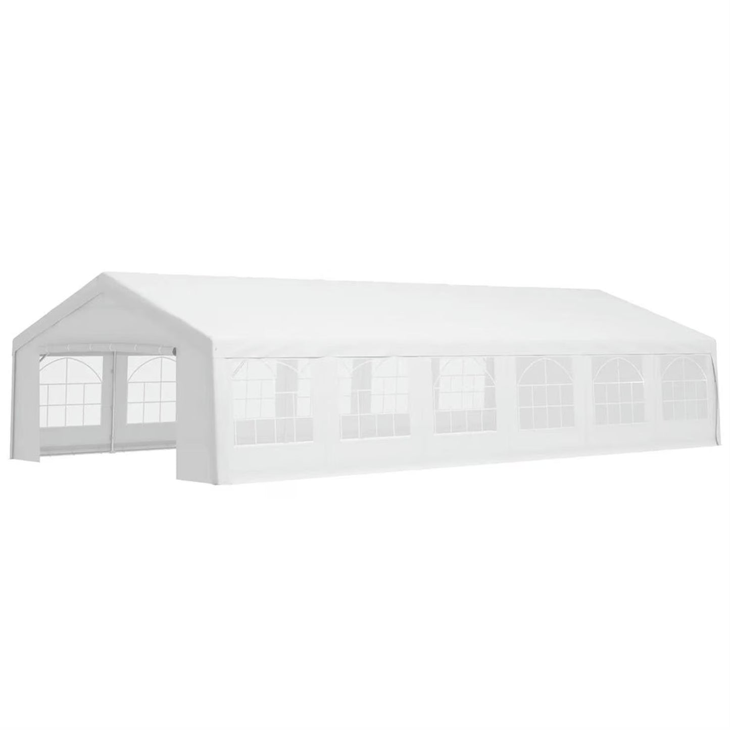 Demi Bonn 20 x 20 ft Party Tent, Wedding Tent, Outdoor Heavy Duty Canopy with Sidewalls, Patio Gazebo Pavilion Shelter Canopies for Event, White