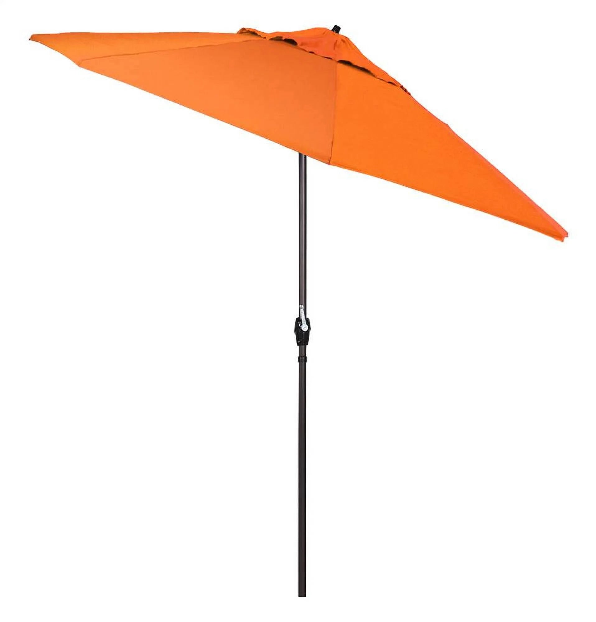 California Umbrella 9' Casa Sunbrella Tilt Crank Lift Patio Umbrella in Red