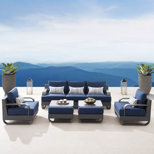 Sirio Pallazzo 7-piece Outdoor Patio Seating Set