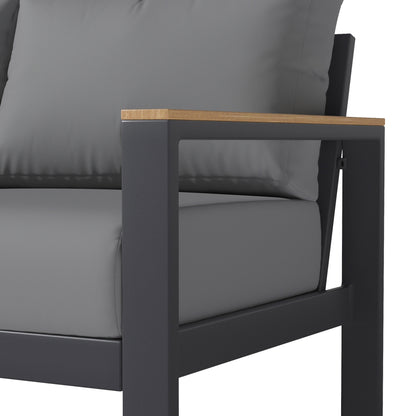 Sierra 4-piece Outdoor Patio Seating Set