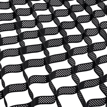 KFFKFF Gravel Grid, 4 Inch Depth, 17.06 x 8.86 FT/5200 x 2700 mm, Supports 1880 LBS Per Sq ft, Permeable Ground Stabilizer for Garden, Patio, Walkway, RV Parking Slopes