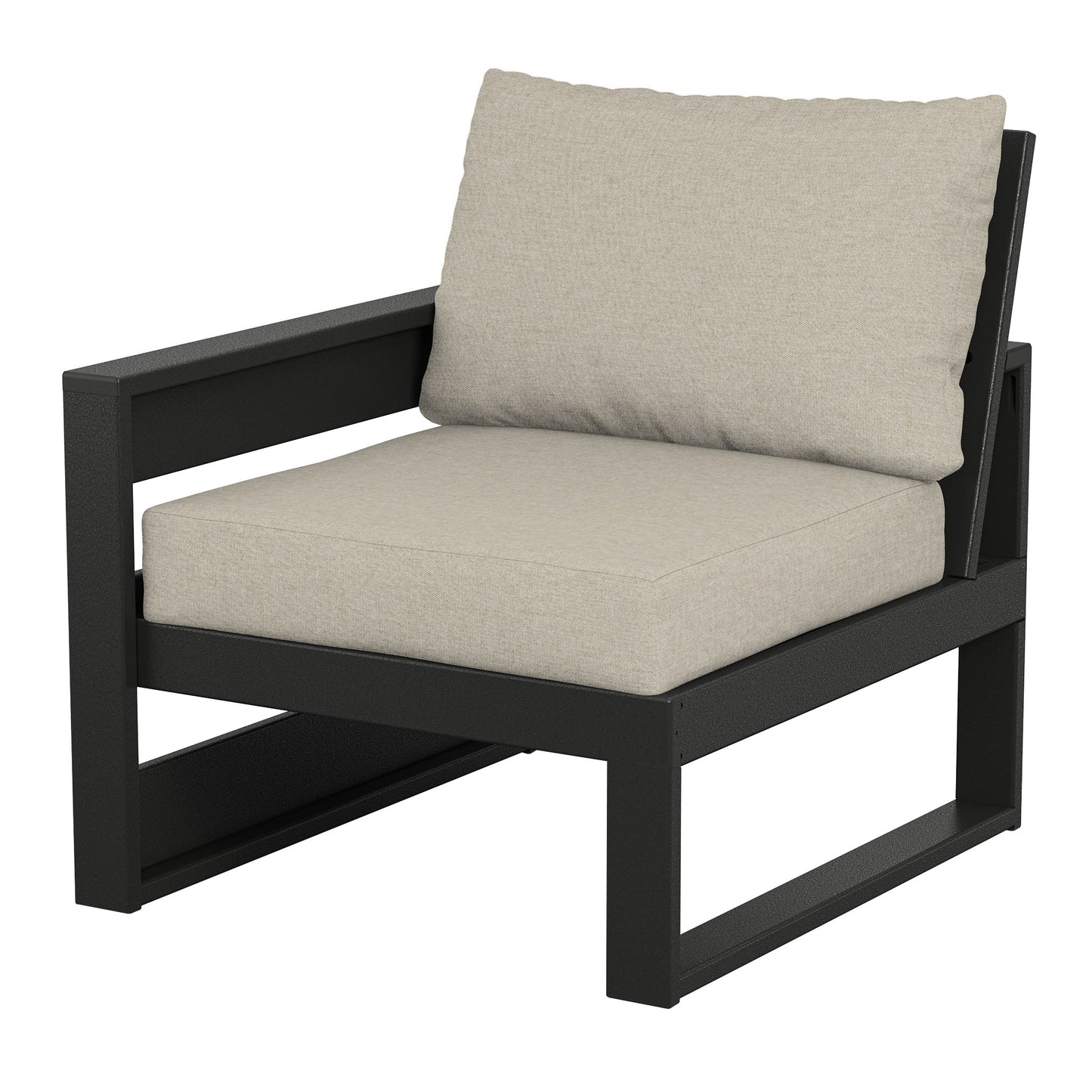 POLYWOOD Westport 4-piece Outdoor Patio Deep Seating Set with Sofa