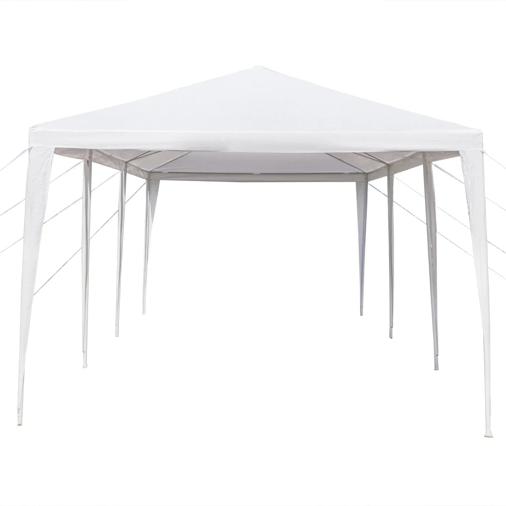 10'x30' Canopy Tents for Outside, Waterproof Outdoor Gazebo BBQ Shelter Pavilion with 8 Removable Sidewalls, for Party Wedding Catering Gazebo Garden Beach Camping Patio, S10188